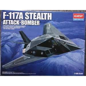ACADEMY 2118 1/48 美國空軍 F-117A'夜鷹'匿蹤戰鬥轟炸機