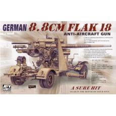 AFV CLUB 35088 1/35 WW II德國.陸軍 FLAK-36/37.88mm炮/極初期生產型