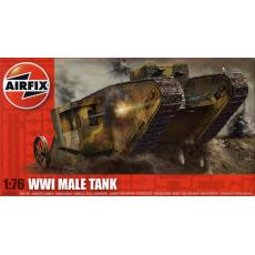 AIRFIX 01315 1/72 WW I英國陸軍 MK.I '雄性' 重型坦克