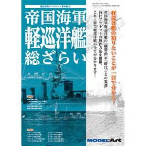 MODEL ART別冊903--WW II日本帝國海軍 輕巡洋艦總覽