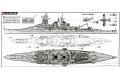 FUJIMI 470047 1/700 EASY系列--#05 WW II日本帝國海軍 金剛級'金剛 KANGO'高速戰列艦