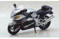 AOSHIMA 079928 1/12 AUTO MAXX系列--鈴木 GSX-1300R摩托車/銀&黑色