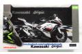 AOSHIMA 080900 1/12 AUTO MAXX系列-川崎 NINJA250SE摩托車/白色&紅色&黑色