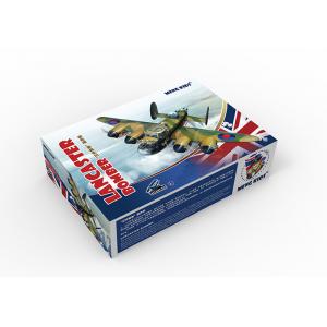 MENG MODELS mPLANE-002 兒童系列-Q版 WW II英國.空軍'蘭開斯特'轟炸機