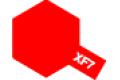 TAMIYA xF-7  壓克力系水性/消光紅色(平坦光澤) FLAT RED