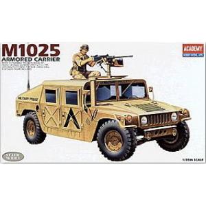 ACADEMY 13241 1/35 美國.陸軍 M-1025帶機槍型'悍馬'車
