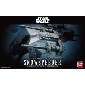 BANDAI 196692 1/48 星際大戰系列--雪地戰機 SNOWSPEEDER