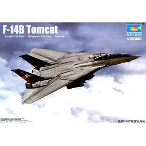 TRUMPETER 03918 1/144 美國.海軍 F-14B'雄貓'戰鬥機