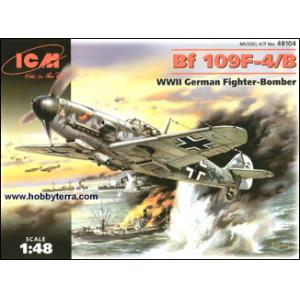 ICM 48104 1/48 WW II德國.空軍 梅賽施密特公司BF 109F-4/B戰鬥機