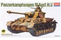 ACADEMY 13234 1/35 WW II德國.陸軍Pz.Kpfw.IV Ausf.H/J 四號H/J坦克