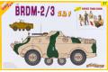 CYBER HOBBY 9137 1/35  蘇聯.陸軍 BRDM-2/3輪式裝甲偵查車&裝甲兵/2合1