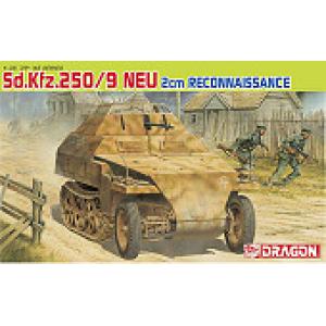 DRAGON 6316 1/35 WW II德國.陸軍 Sd.Kfz.250/9帶2cm砲偵蒐半履帶車