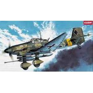 ACADEMY 12450 1/72 WW II德國.空軍 容克斯公司JU-87G.1'斯圖卡'俯衝轟炸機