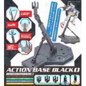 BANDAI 148215  1/100及1/144 鋼彈 萬用可動展示架(黑) ACTION BASE/BLACK