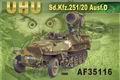 AFV CLUB 35116 1/35 WW II德國.陸軍 Sd.Kfz.251/20 ausf....