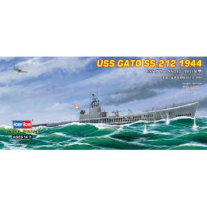 HOBBY BOSS 87013 1/700 WW II美國.海軍 SS-212 GATO級'小鯊'潛水艦/1944年