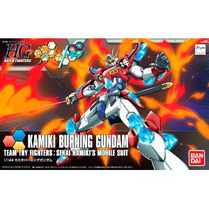 BANDAI 201304 1/144 HGBF#043 神木鋼彈 Kamiki Burning Gundam