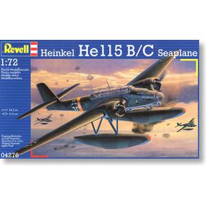 REVELL 04276 1/72 WW II德國.空軍 亨克爾公司He 115 B/C水上飛機