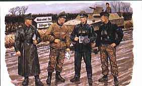 DRAGON 6088 1/35 WW II德國.陸軍1944年'阿登/ARDENNES'戰役約翰派普戰前會議人形組