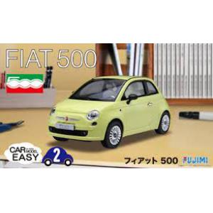 FUJIMI 077017 EASY CAR MODEL系列--$02 飛雅特汽車 500轎跑車