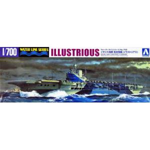 AOSHIMA 046036 1/700 WW II英國海軍 '輝煌/ILLUSTRIOUS'航空母艦