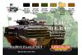 LIFECOLOR CS-02 迷彩系列--NATO北約組織迷彩色+舊化用色套漆組