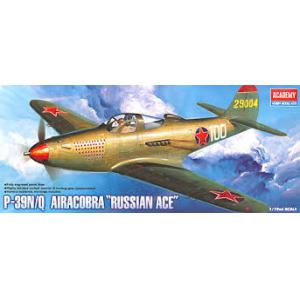 ACADEMY 2223 1/72 WW II蘇聯.空軍 P-39N/Q戰鬥機/空戰王牌塗裝式樣