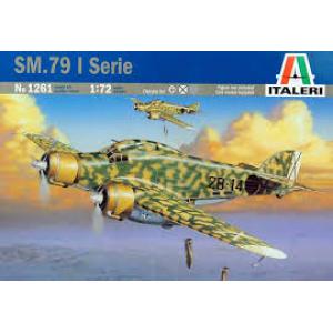 ITALERI 1261 1/72 WW II義大利.空軍 SM-79'食雀鷹'轟炸機(1批生產)