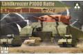 TAKOM 3001 1/144 WW II 德國.陸軍 P-1000計畫坦克與'鼠'坦克