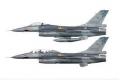HOBBY MASTER HA-3832+3833 1/72 台灣.空軍 F-16A+B'戰准'戰鬥機/抗戰勝利70周年紀念