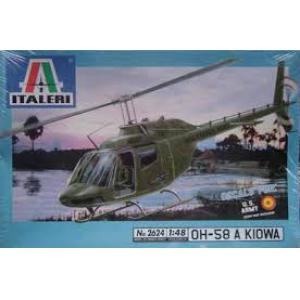 ITALERI 2624 1/48 美國.陸軍 OH-58A'凱歐瓦戰士'偵蒐直昇機