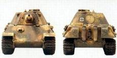 DRAGON 7207 1/72 WW II德國.陸軍 PANZER V ausf.F五號'黑豹'F型坦克