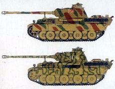 DRAGON 7252 1/72 WW II德國.陸軍 Pz.Kpfw.V ausf.G'黑豹'G早期生產型坦克