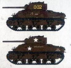 DRAGON 7273 1/72 WW II美國.陸軍 M4A1'雪曼'坦克 /諾曼第戰役式樣