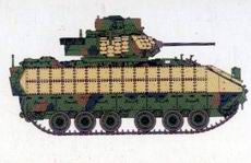 DRAGON 7298 1/72 美國.陸軍 M2A2 '布萊德雷'帶反應裝甲型步兵戰鬥車
