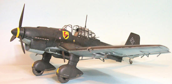 TRUMPETER 03214 1/32 WW II德國.空軍 容克斯公司JU-87B.2'斯圖卡'俯衝轟炸機