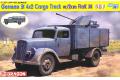 DRAGON 6828 1/35 WW.II 德國.陸軍 3噸 4x2卡車帶FLAK-38 20mm...