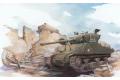 DRAGON 7275 1/72 WW II美國.陸軍 M4A2(76)W'謝爾曼'坦克/蘇聯紅軍式...