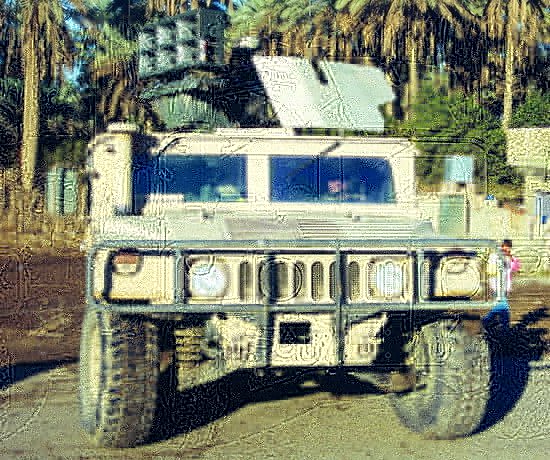 DRAGON 7245 1/72 美國.陸軍 M-1025'悍馬'車帶 LRAS3揚聲剌叭心戰小組