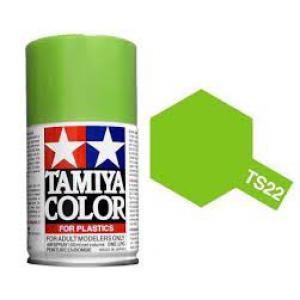 TAMIYA TS-22  噴罐/淺綠色(光澤/gloss) LIGHT GREEN