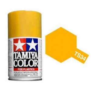 TAMIYA TS-34  噴罐/駝黃色(光澤/gloss) CAMEL YELLOW