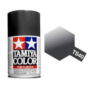 TAMIYA TS-40  噴罐/金屬黑(光澤/gloss) METALLIC BLACK