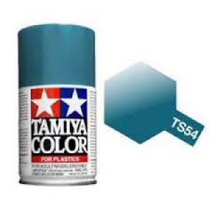 TAMIYA TS-54  噴罐/GP機車用淺金屬藍色(光澤)LIGHT METALLIC BLUE