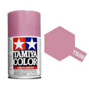 TAMIYA TS-59  噴罐/珍珠淺紅色(光澤/gloss) PEARL LIGHT RED