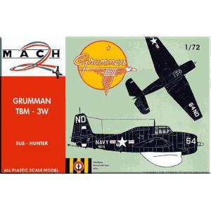 MACH 2 GP-013 1/72 美國.海軍 格魯曼飛機公司 TBM-3W預警機