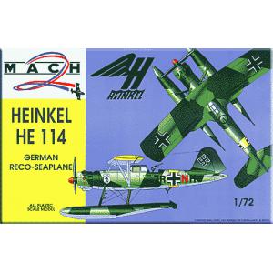 MACH 2 GP-022 1/72 WW II德國.空軍 亨克爾公司HE-114水上偵察機