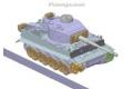 ZVEZDA 5002 1/72 WW II德國.陸軍 Pz.Kpfw.VI'老虎I'早期生產型坦克/免膠水黏合