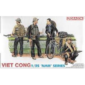 DRAGON 3304 1/35 越南戰爭時期 北越游擊隊人物組