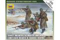 ZVEZDA 6197 1/72 WW II蘇聯.陸軍 1941-42年著冬季制服步兵人物