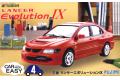 FUJIMI 077031 1/24 EASY CAR MODEL系列--#4 三菱汽車 LANCER EVOLUTION IX轎車